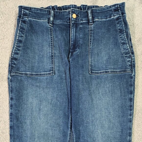 J. Crew Utility Jogger Jean In Signature Stretch Mid Rise PETITE BT043 - Picture 4 of 10